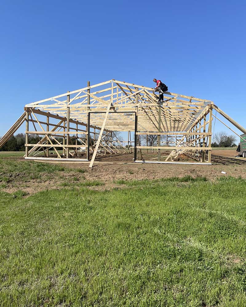 pole barn kits meadows buildings oklahoma